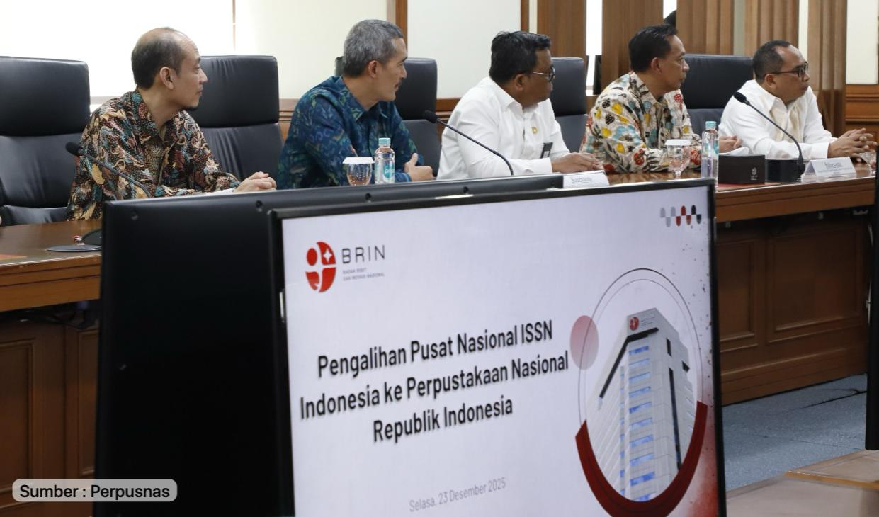 Perkuat Ekosistem Pengetahuan, Perpusnas Resmi Ambil Alih Pengelolaan ISSN dari BRIN