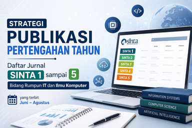 Strategi Publikasi Pertengahan Tahun, Daftar Jurnal SINTA 1 sampai 5 Bidang Rumpun IT dan Ilmu Komputer yang Terbit Juni & Agustus
