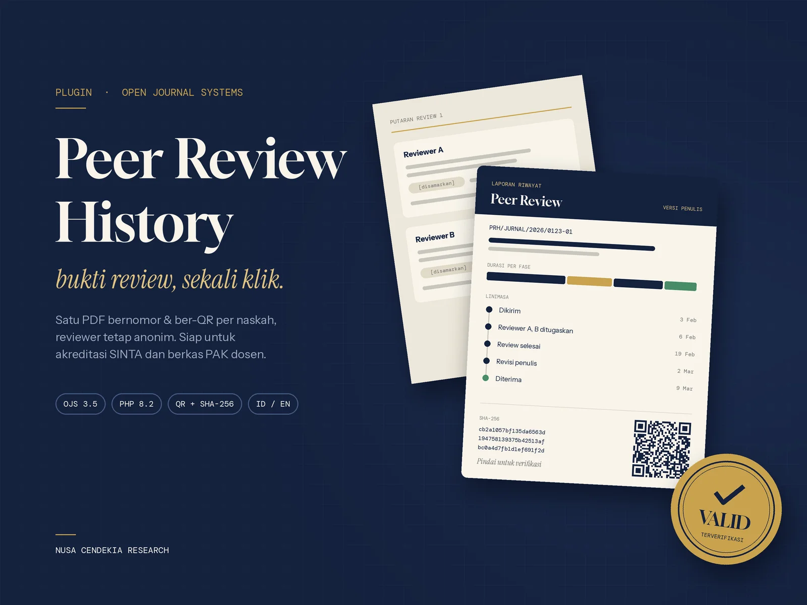 Peer Review History Plugin