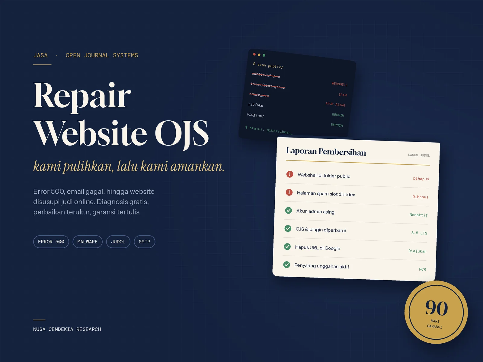 Repair OJS